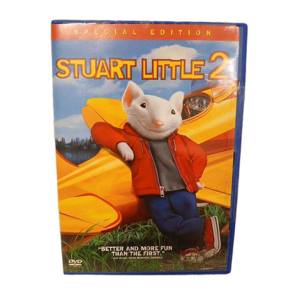 2002 DVD Stuart Little 2 Movie Special Edition with Plastic Cover